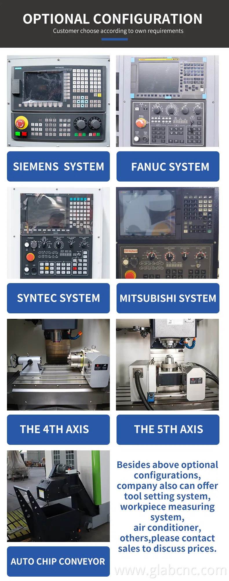 Hot Sale CNC Vmc1160 Machine Tools 3/4/5 Axis CNC Vertical Machining Center